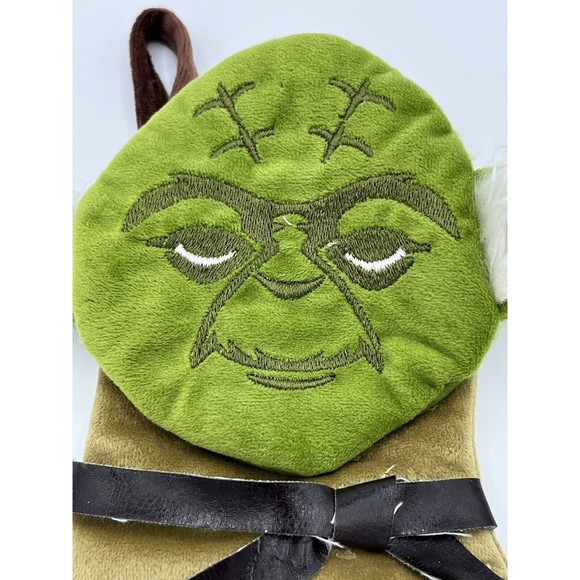 Star Wars Yoda Stocking Kohl's Disney Jedi Mini Stocking Empire Strikes Back VGC - Picture 2 of 7